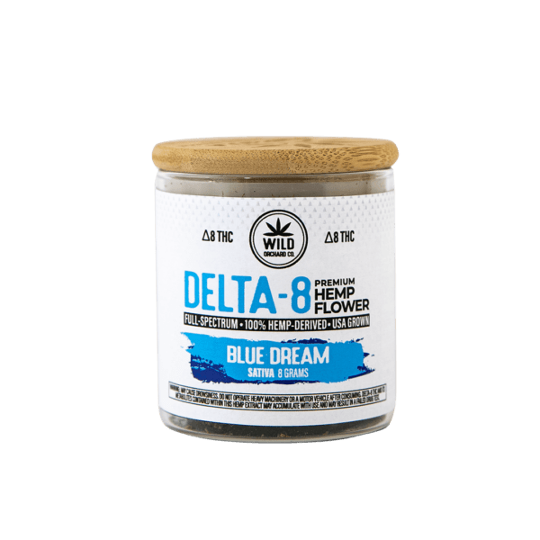"Blue Dream" Delta-8 Flower Jar - 8g