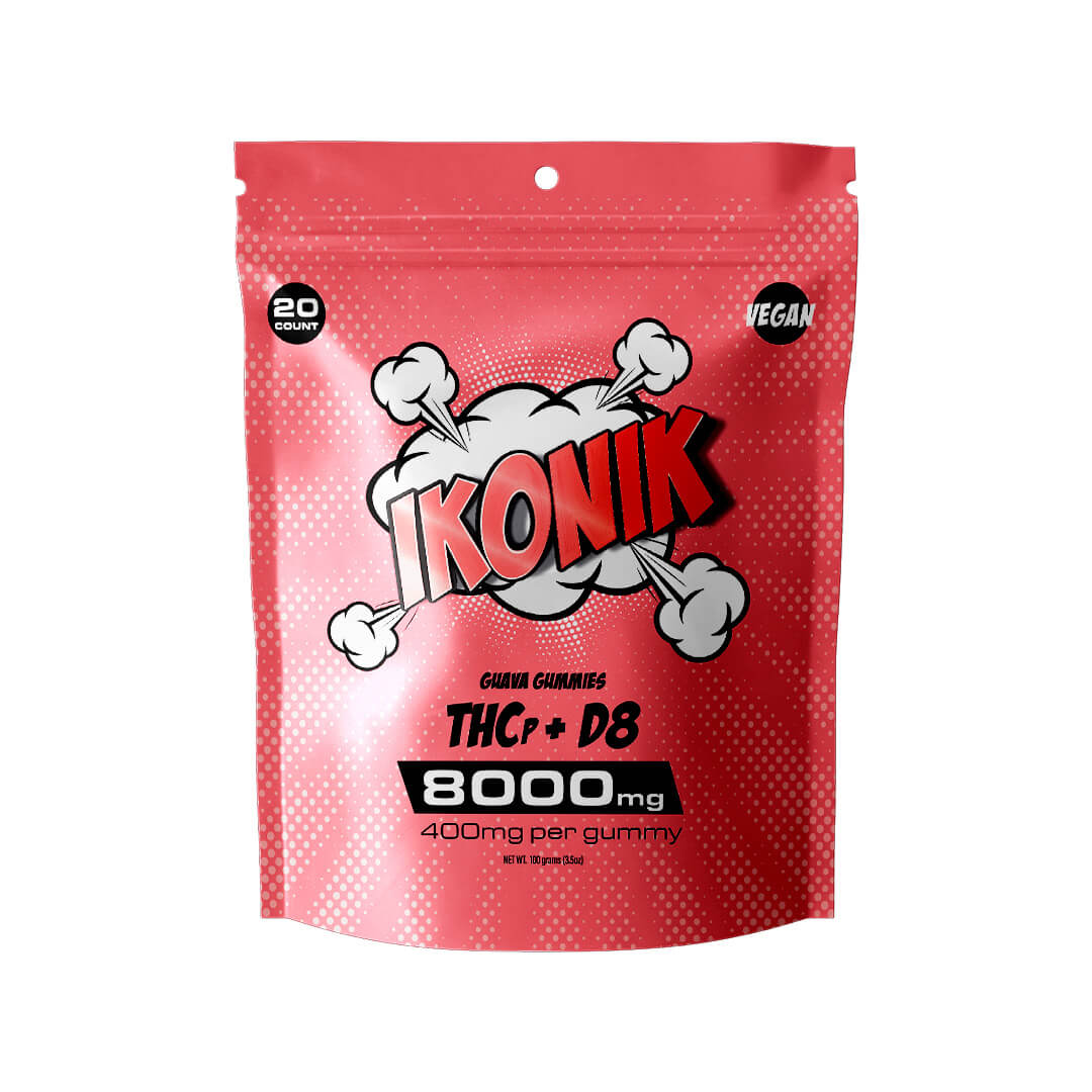 IKONIK Vegan THCp + D8 Gummies - 900 mg